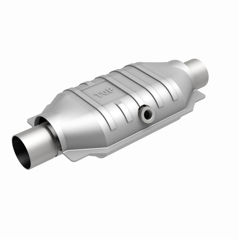 MagnaFlow Universal Catalytic Converter 2.5 Midbed O2 CA OBDII Ul Magnaflow Catalytic Converter Universal
