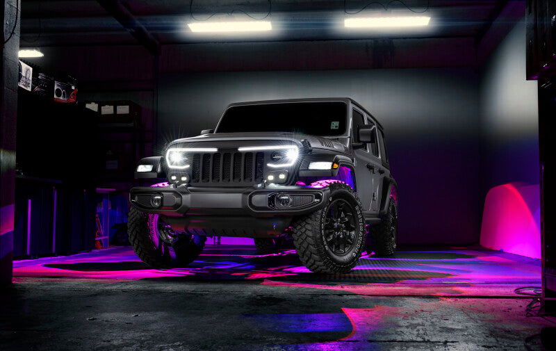Oracle Bluetooth + RF Underbody Rock Light Kit - 4 PCS - ColorSHIFT ORACLE Lighting Light Bars & Cubes