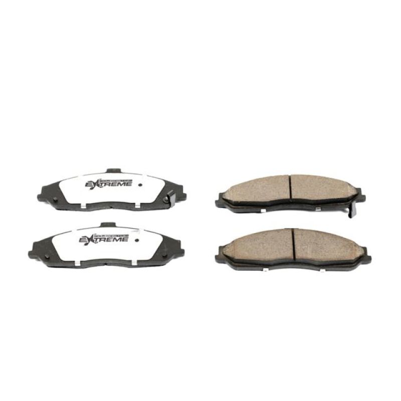 Power Stop 04-09 Cadillac XLR Front Z26 Extreme Street Brake Pads w/Hardware PowerStop Brake Pads - Performance