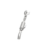 MagnaFlow Cat-Back, SS, 2.5/3in, Turn Down In Front Rear Tire 2015 Ford F150 2.7L V6T Ext Cab Magnaflow Catback