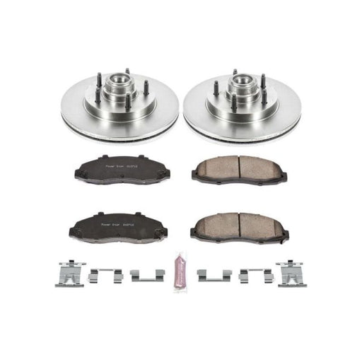 Power Stop 97-00 Ford F-150 Front Autospecialty Brake Kit PowerStop Brake Kits - OE