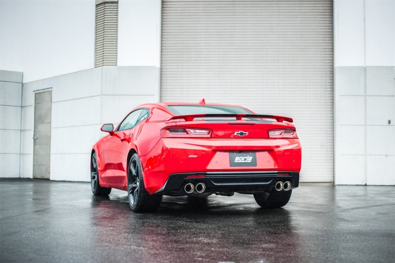 Borla 16-17 Camaro SS 6.2L Dual Tip Dual Split Rear Exit Dual Mode Catback Exhaust (NPP) Borla Catback