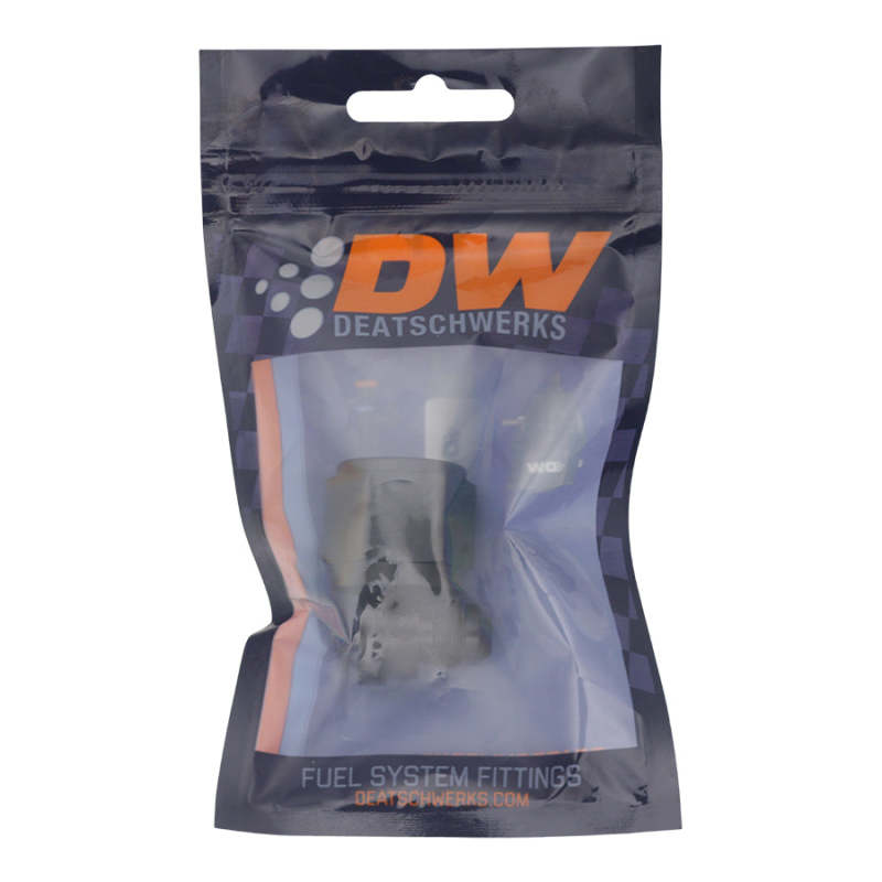 DeatschWerks 10AN Female Flare to 6AN Male Flare Reducer - Anodized Matte Black DeatschWerks Fittings