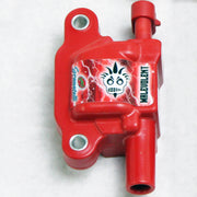 Granatelli 05-17 GM LS1/LS2/LS3/LS4/LS5/LS6/LS7/LS9/LSA Malevolent Coil Packs - Red (Single) Granatelli Motor Sports Ignition Coils - Upgrade