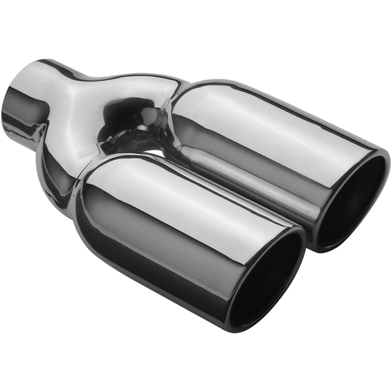 MagnaFlow Tip 1-Pk Dual Rnd DW 3x10 2.25ID Magnaflow Tips