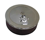 K&N Marine Engine Flame Arrestor 5-1/8in Flange / 8in ID x 9in OD / 2.75in Height K&N Engineering Air Filters - Drop In