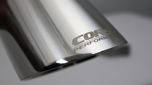 Corsa Single Universal 3.0in Inlet / 4in Outlet Polished Pro-Series Tip Kit CORSA Performance Tips