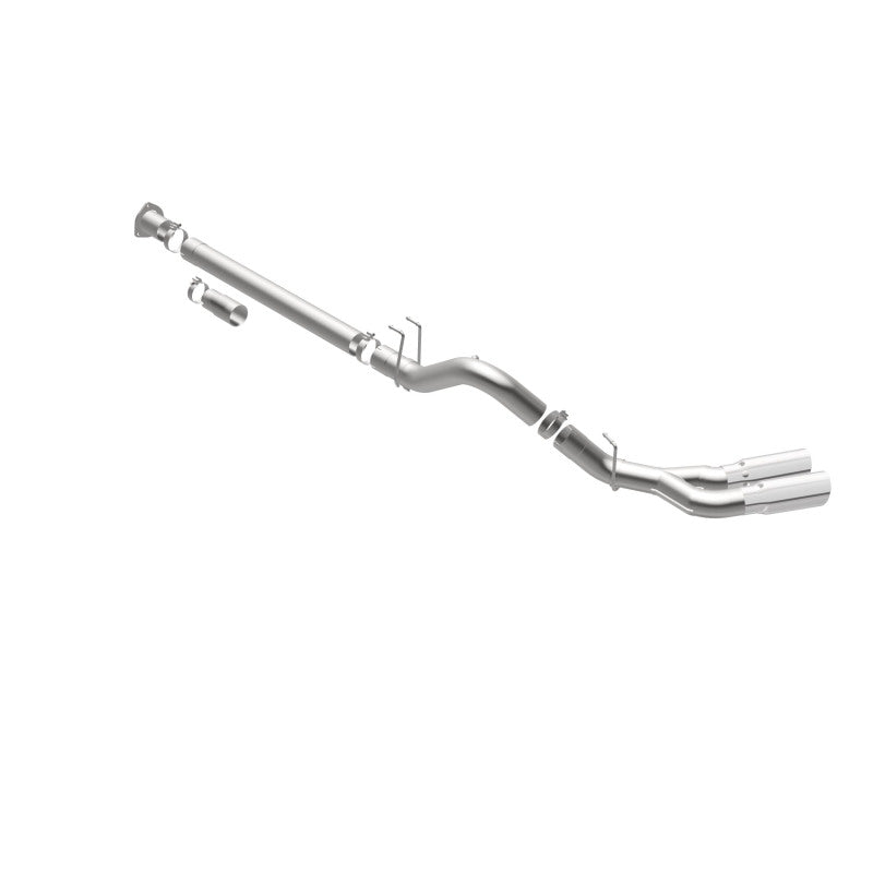 MagnaFlow 08-17 Ford F-250/F-350/F-450 4.6L/6.7 DPF-Back SS 4in Dual Single Passenger Side Rear Exit Magnaflow DPF Back