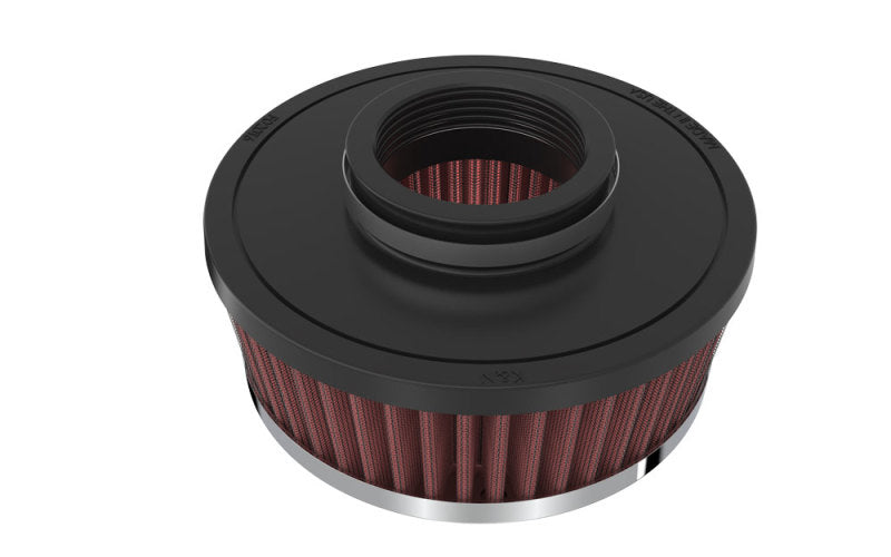 K&N Universal Round Clamp-On Air Filter 2in. Flange / 5-3/8in. OD / 2in. Height K&N Engineering Air Filters - Universal Fit