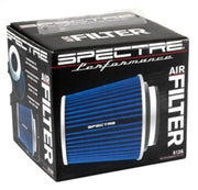 Spectre Adjustable Conical Air Filter 5-1/2in. Tall (Fits 3in. / 3-1/2in. / 4in. Tubes) - Blue Spectre Air Filters - Universal Fit
