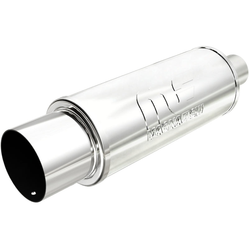 MagnaFlow Muffler W/Tip Mag SS 14X5X5-2.25/4. Magnaflow Muffler