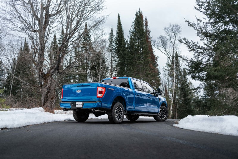 MBRP 2021+ F-150 2.7L/ 3.5L Ecoboost, 5.0L 3in Cat Back 2.5in Dual Split Rear - Aluminized Steel MBRP Catback