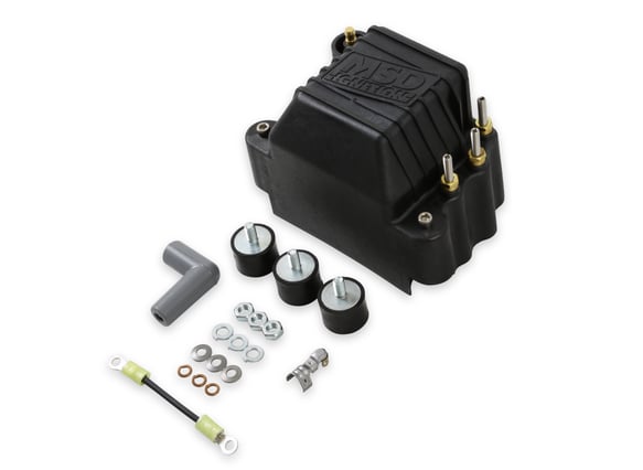 MSD Igniton Coil - Pro Mag - 44 Amp - Black 81423 MSD Autoparts
