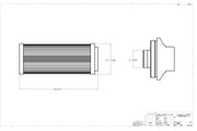 Aeromotive Replacement Pro-Series 100 Micron SS Element (for 12302 Filter Assembly) Aeromotive Fuel Filters