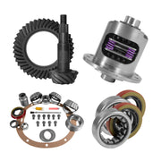 Yukon Gear 8.2in GM 3.73 Rear Ring & Pinion Install Kit 28 Spline Positraction 2.25in Axle Bearings Yukon Gear & Axle Differential Install Kits