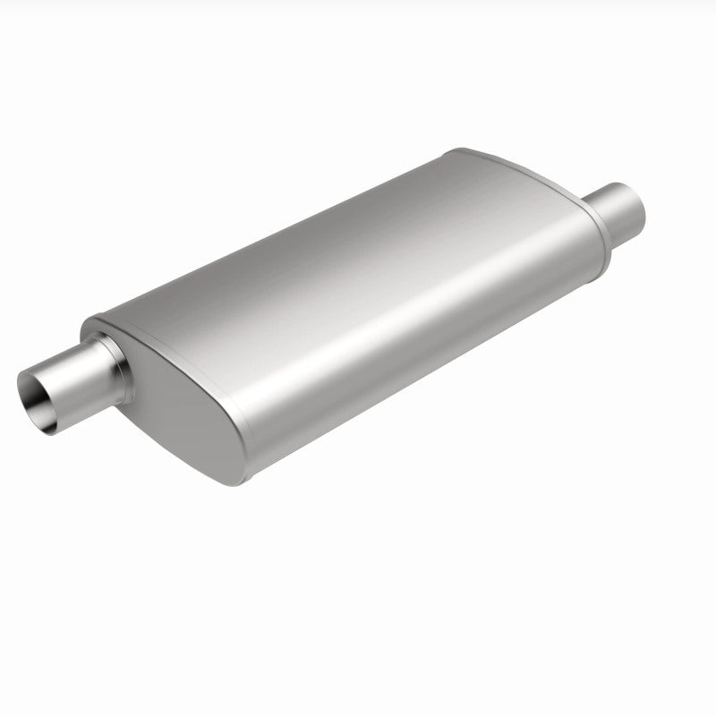 MagnaFlow Muffler Trb SS 4X9 18 2.5/2.5