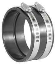 Spectre Coupler 4in. (PVC) - Black Spectre Silicone Couplers & Hoses