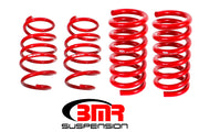 BMR 15-17 S550 Mustang Handling Version Lowering Springs (Set Of 4) - Red BMR Suspension Lowering Springs