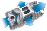 Edelbrock S/B Chevy RPM Air-Gap Manifold Edelbrock Intake Manifolds