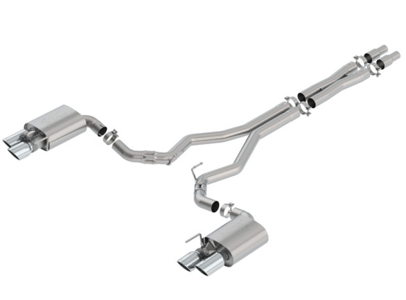 Borla 2018 Ford Mustang GT 5.0L AT/MT 3in ATAK Catback Exhaust w/ Valves Borla Catback