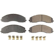 Power Stop 17-19 Ford F-450 Super Duty Front Z17 Evolution Ceramic Brake Pads w/Hardware PowerStop Brake Pads - OE
