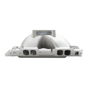 Edelbrock Manifold Chevy BB 9 8 Deck (Short) Super Victor 565 Thick Flange Rect Port Heads Edelbrock Intake Manifolds