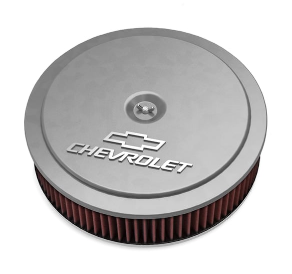 GM Muscle Series Air Cleaner - Natural Machined 120-218 HOLLEY Autoparts