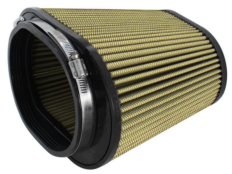 aFe Magnum FORCE Intake Filter w/Pro GUARD 7 (5-1/4x7)IN F x (6-3/8x10)IN B x (4-1/2x6-3/4)IN Tx8IN