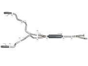 aFe MACH Force-Xp Cat-Back Exhaust w/Dual Hi-Tuck Tips Black 17-18 Ford F-150 Raptor V6-3.5L (tt) aFe Catback