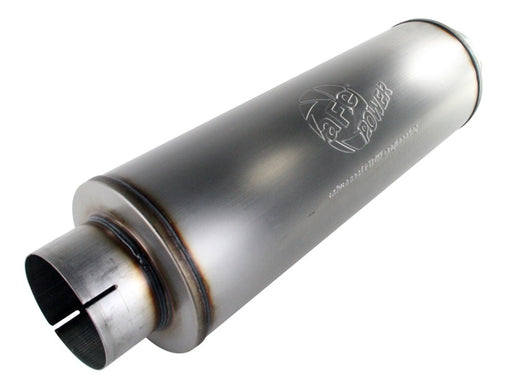 aFe MACHForce XP Exhausts Mufflers SS-409 EXH Muffler 5 ID In/Out 8 Dia aFe Catback