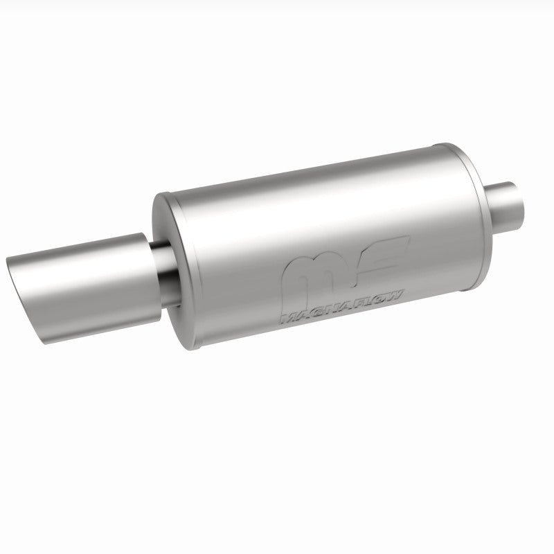 MagnaFlow Muffler W/Tip Mag SS 14X7X7 2.25/4. Magnaflow Muffler