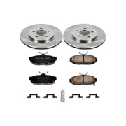 Power Stop 11-14 Ford Mustang Rear Autospecialty Brake Kit PowerStop Brake Kits - OE