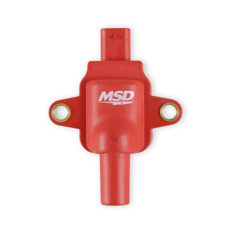 7.3L GODZILLA IGNITION COIL, RED, SINGLE MSD Autoparts