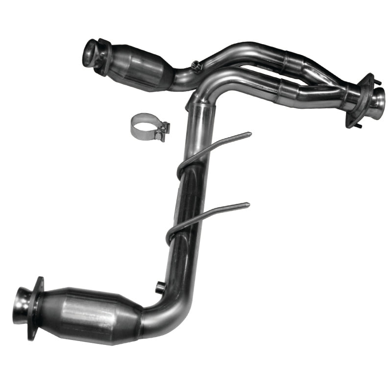 Kooks 09-10 Ford F-150/ Ford Raptor 5.4L 3V 2 1/2in x 2 1/2in OEM Cat Y Pipe Kooks HDR Req Kooks Headers Y Pipes