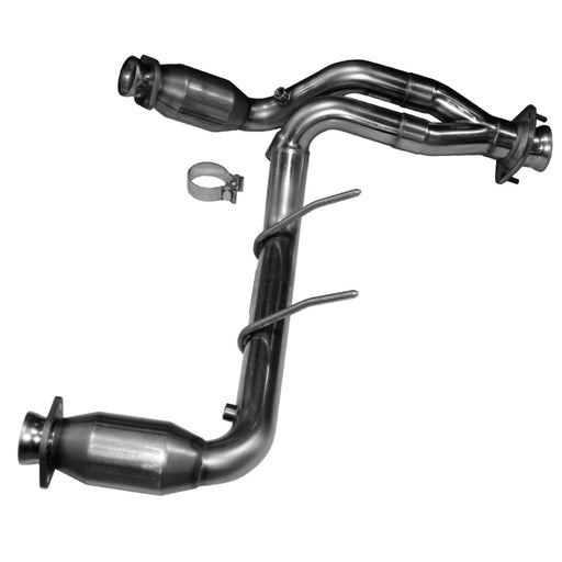 Kooks 09-10 Ford F-150/ Ford Raptor 5.4L 3V 2 1/2in x 2 1/2in OEM Cat Y Pipe Kooks HDR Req Kooks Headers Y Pipes