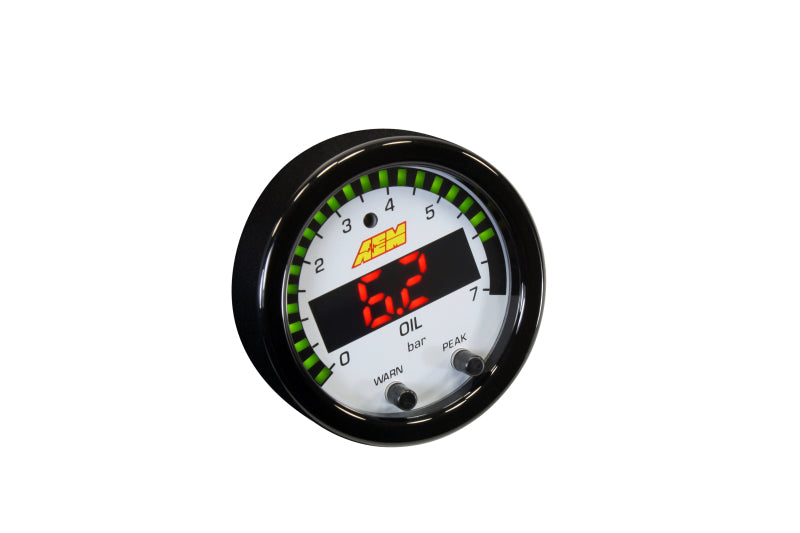 AEM X-Series Pressure 0-100psi Gauge Kit AEM Gauges