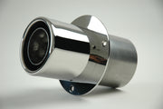 Gibson Marine Power Tip Muffler (Pair) Transom Mount - 4in Inlet/4in Length - Stainless Gibson Muffler