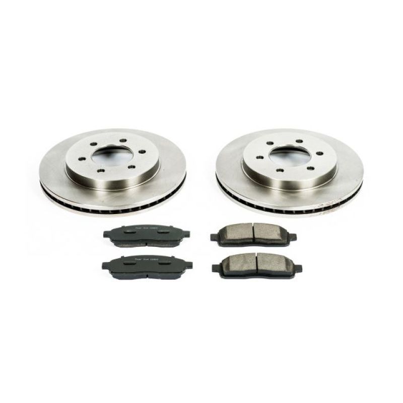 Power Stop 04-08 Ford F-150 Front Autospecialty Brake Kit PowerStop Brake Kits - OE