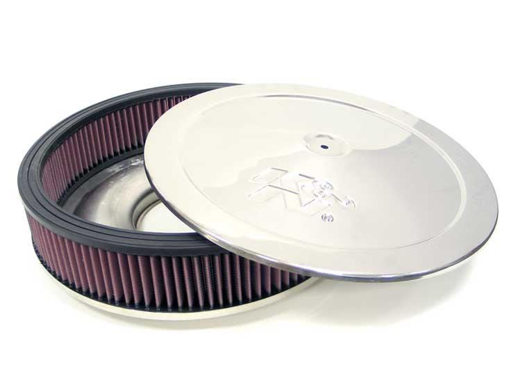 K&N Marine 8in ID x 9in OD x 3in H Round Straight Flame Arrestor K&N Engineering Air Filters - Drop In