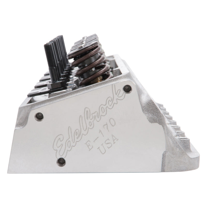 Edelbrock Cylinder Head SBC Performer RPM 23 Deg 170cc Intake 60cc Chamber Flat Tappet Cam Complete Edelbrock Heads