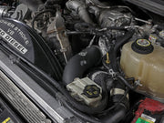 aFe 08-10 Ford Trucks V8-6.4L (td) BladeRunner 3 IN Aluminum Hot Charge Pipe - Black aFe Intercoolers