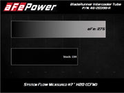 aFe 2020 Toyota Supra 3.0L 3in Red Intercooler Tube - Hot aFe Intercoolers