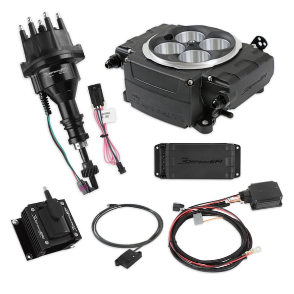 Sniper 2 EFI Bundle with HyperSpark Ignition System 550-511-BPX-SBF HOLLEY Autoparts