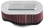 K&N Marine Engine Flame Arrestor 8.625in Base O/S Length / 4.5in Base O/S Width / 3.25in Height K&N Engineering Air Filters - Drop In