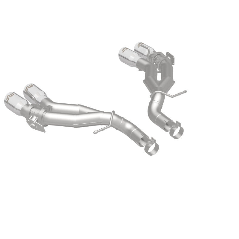 MagnaFlow 2016 Chevy Camaro 6.2L V8 Race Axle Back w/ Quad Polished Tips Magnaflow Axle Back