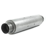 MBRP Universal Quiet Tone Muffler 4in Inlet/Outlet 24in Body 6in Dia 30in Overall Aluminum MBRP Muffler