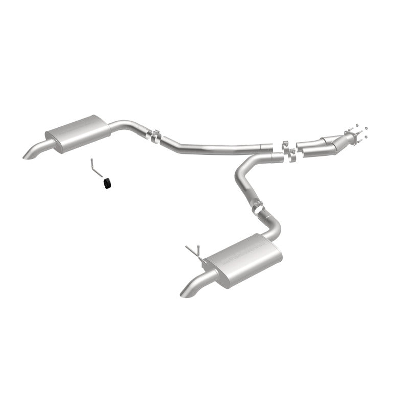 MagnaFlow 75-79 Chevy Corvette V8 5.7L Dual Split Rear Exit Stainless Cat-Back Perf Exhaust Magnaflow Catback