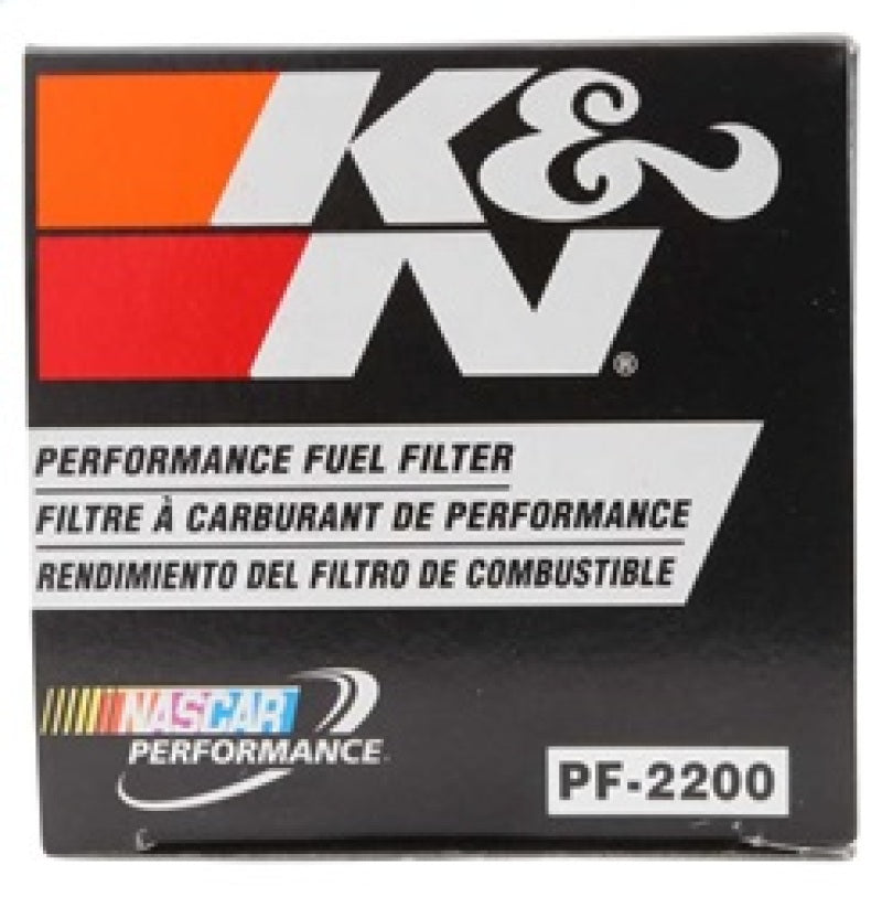 K&N Cellulose Media Fuel Filter 3in OD x 5.625in L K&N Engineering Fuel Filters