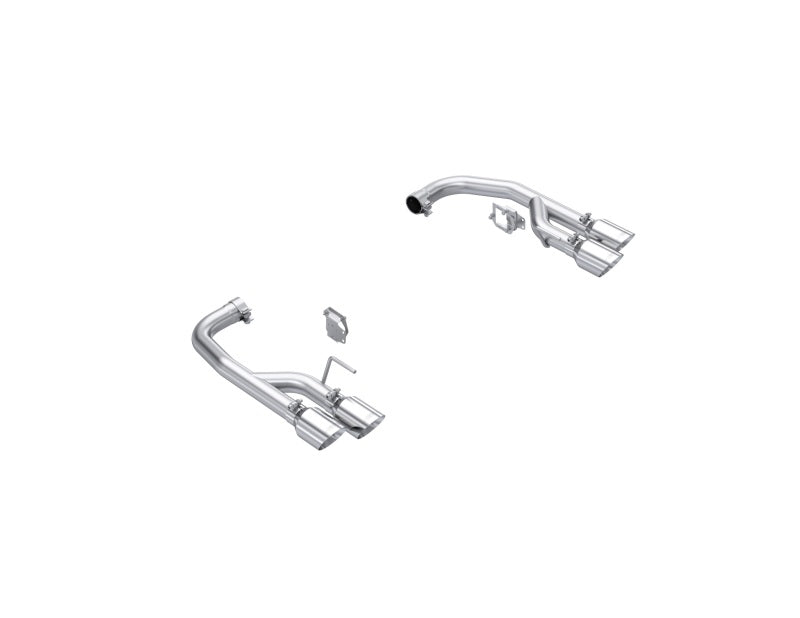MBRP 2024+ Mustang GT 5.0L Aluminized Steel 2.5in Axle-Back Exhaust w/ Dual-Rear Quad Exhaust Tips MBRP Axle Back