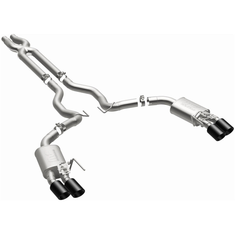 MagnaFlow Cat-Back 2016 Ford Mustang Shelby GT350/GT350R 5.2L V8 Carbon Fiber Tips Magnaflow Catback